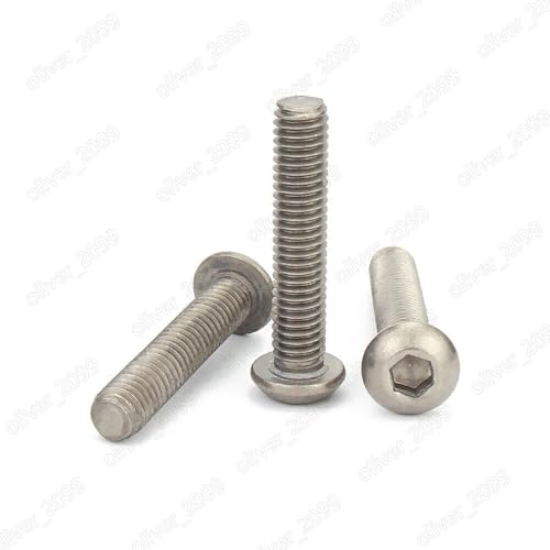 Quarkmro DOES NOT APPLY Titanium Gr2 Hex Socket Bolt Button Head Screws 4# 8# 10#  thumb #1