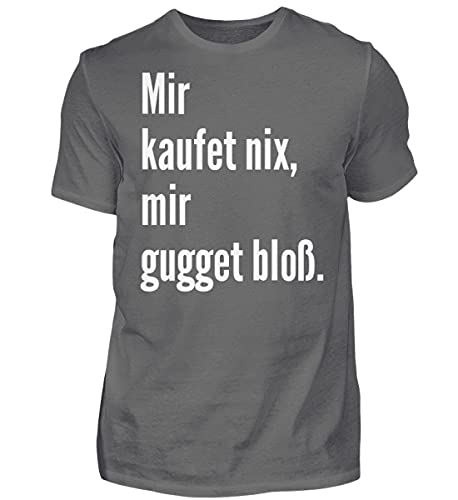 T-shirt gris humoristique Schwab à offrir pour homme idéal pour un anniversaire en taille L