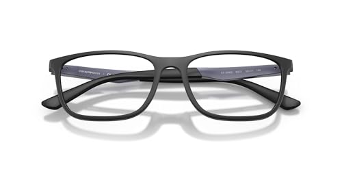 Image of Emporio Armani Mens EA3280U Universal Fit Square Prescription Eyewear Frames