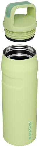 Image of Stanley IceFlow Cap and Carry Water Bottle | Wide Mouth Twist Lid | Lightweight & Leakproof for Travel & Sports | Insulated Stainless Steel | BPA-Free