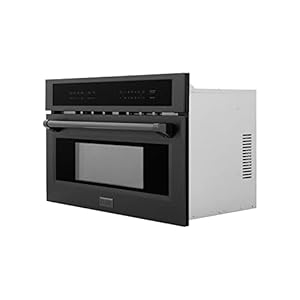 ZLINE 30" 1.6 cu ft. Built-in Convection Microwave Oven in Black Stainless Steel with Speed and Sensor Cooking (MWO-30-BS) ZLINE 30 16 cu ft Built in Convection Microwave Oven in Black Stainless Steel with Speed and Sensor Cooking MWO 30 BS