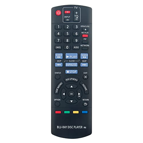 VINABTY N2QAYB000739 Replacement Remote Control Compatible with Panasonic BLU-RAY DISC Player Rmote DMPBD77 DMPBD77EBK DMP-BD77 DMP-BD87 DMP-BD871 - Image 4