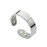 Sömni Ring Damen Wechseljahre, Magnetringe Damen Magnetfeldtherapie Ring, Vitalring Zum Abnehmen Verbesserung Des ängstlichen Schlafs Anxiety Ring Fitnessring Geschenk für Damen