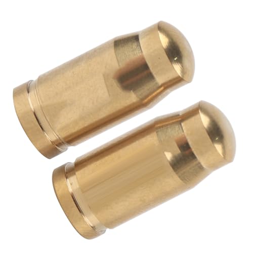 Cápsulas de válvula TC4 para bicicleta, diseño ligero, pack de 2 (Oro) miniatura 4