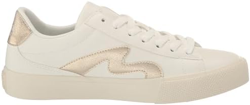 Blowfish Malibu Women's Vice Sneaker, Wht Ella/Gold Voyager, 9 | Image 5