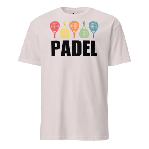 T-shirt padel raquette couleur vêtement de tennis gris L