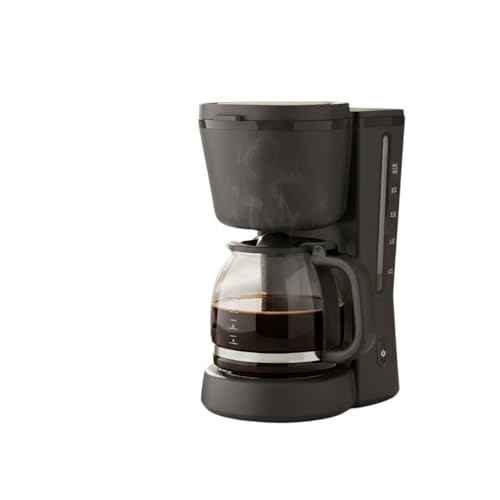 Image of Drumstone (𝟏0 𝐘𝐞𝐚𝐫𝐬 𝐰𝐚𝐫𝐫𝐚𝐧𝐭𝐲) Drip Coffee Maker with Glass Carafe | 1.2L Capacity Brews up to 10 Cups, Automatic Keep Warm & Auto Shut-Off Coffee Machine for Home, Office & Pantry Use