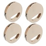 Toddmomy 4 Stück Teiliges Holzrassel für Junge Mädchen DIY Bemalung Natürlicher Holzrassel für...