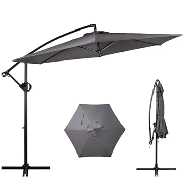 canopy umbrella with base