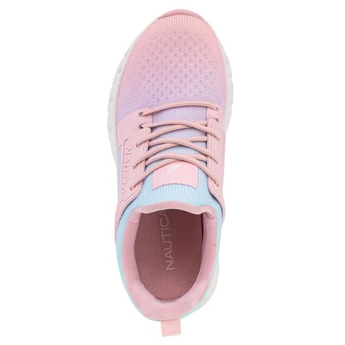 Nautica Kids Running Sneakers – Slip-On Athletic Shoes with Bungee Laces – Boys and Girls, Little Kid/Big Kid Sizes4