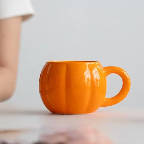 Taza grande de cerámica Premium Calabaza 17oz Halloween miniatura 6