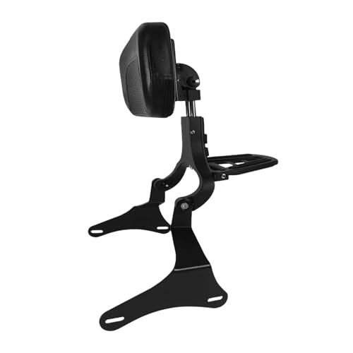 Sissy bar dossier noir Kawasaki Vulcan 1700 Vaquero avec cadre accoudoir