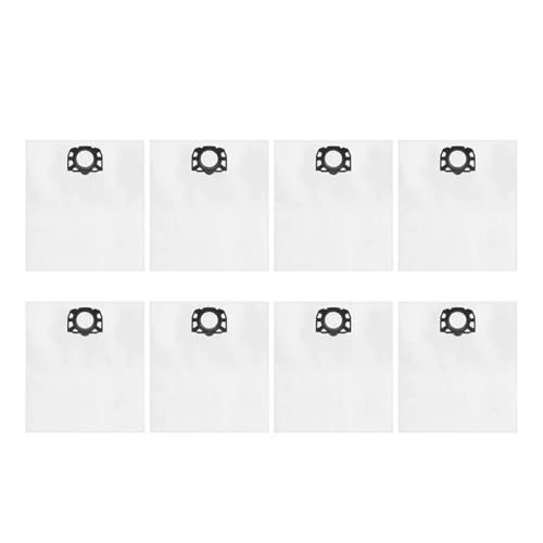 Sacs en polaire pour Karcher WD4 WD5 WD6 pour éviter les déchirures | Lot de 8 filtres cuve
