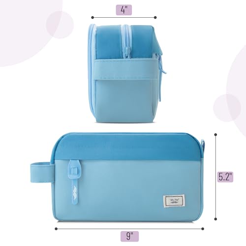 Image of Mr. Pen Large Capacity Pencil Pouches and Bags - Mint Green School