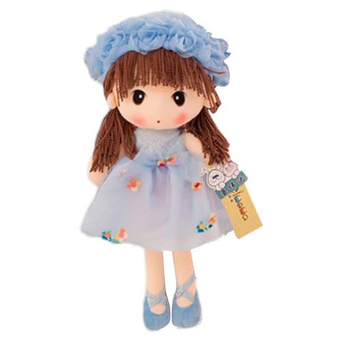 Lindo peluche suave de trapo, peluche de princesa suave | Juguetes de peluche para niñas con traje acogedor, pareja durmiente princesa muñeca juguete para niños niñas amigos de la familia