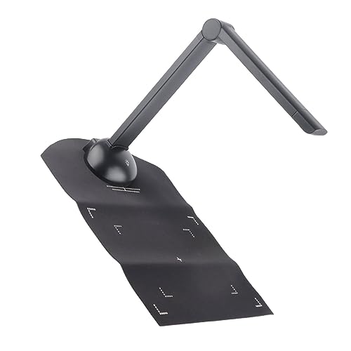 POENVFPO 5MP LED DOMACACIÓN Documentación Actología Praywart Technology Book Scanner para la Escuela Aleación Negra Aluminio