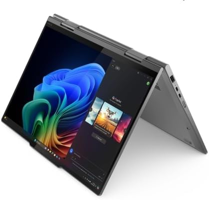 Lenovo ThinkPad X1 2-in-1 Gen 10 Aura Edition Intel (14″) - Intel AI PC Ultra 7 258V, (32GB RAM + 1TB M.2 SSD)- 14" 2.8K (2880x1800) IPS 500nits OLED Touch Screen, Thunderbolt, and Win11 Pro