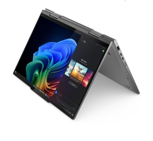 Lenovo ThinkPad X1 2-in-1 Gen 10 Aura Edition Intel (14″) - Intel AI PC Ultra 7 258V, (32GB RAM + 1TB M.2 SSD)- 14" 2.8K (2880x1800) IPS 500nits OLED Touch Screen, Thunderbolt, and Win11 Pro