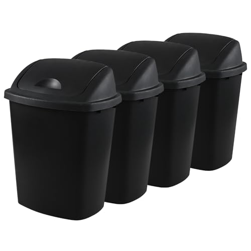 Caneca de basura plástica plegable 25 litros pack 4 miniatura 6