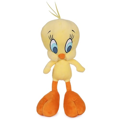 Image of Mirada Looney Tunes Tweety Soft Plush Toy | Yellow Cartoon Stuffed Animal for Kids & Girls | Cute Soft Toys for Kids, Stuffed Animals, Plush Toy, Cuddle Toy, Gift Item, Room Decor Collectible | 25cm