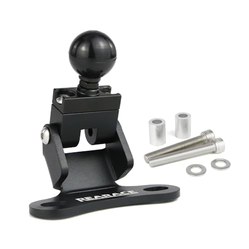 REARACE GPS Mount Bracket Navigation Holder Fit for Can-Am Spyder F3 2015-2026/RT 2020-2026 Compatible with RAM Ball Navigator Bracket
