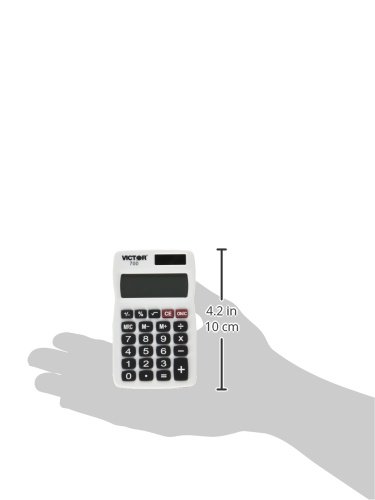 Victor 700 8 Digit Pocket Calculator, White, Great For Carrying In Backpacks, Purses And Breifcases #TOP5
