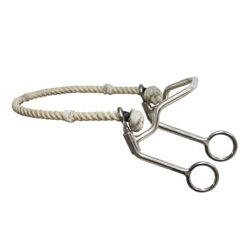 Showman Quick Stop with Rope Nose Hackamore