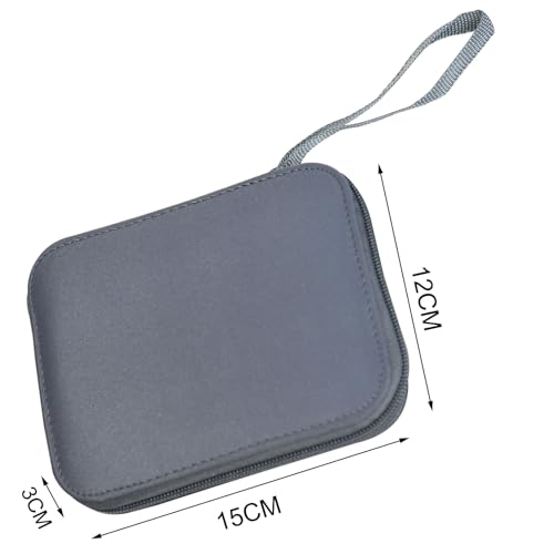 Image of Sewing Kit with Case Portable Sewing Supplies for Home Traveler, Adults, Beginner, Emergency, Contains 18 Sewing Thread, Scissors, Needles, Measure etc (Grey)
