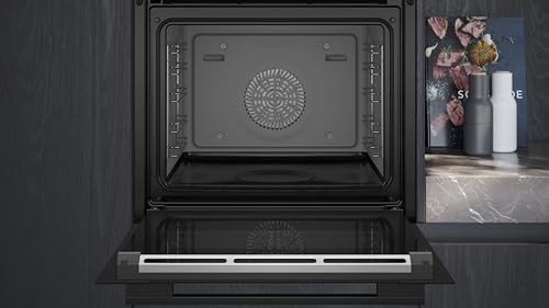 Bild 3 - Siemens HS758G3B1 iQ700, Einbau-Dampfbackofen, 60 cm, Made in Germany, cookControl Pro alle Gerichte optimal zubereitet, Dampfgaren Plus schnell und gesund kochen, Bratenthermoter Plus, Home Connect