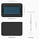 Sinjimoru Rutschfester Magnetischer Handy Kartenhalter mit Fingergriff, Kreditkartenetui kompatibel mit MagSafe Wallet Magnetic Card Holder Wallet für iPhone 16 15 14 13 12 Reihe. M-BGrip Blau