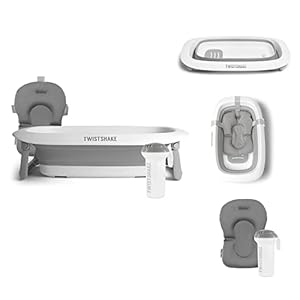Twistshake 78932 Faltbare Babybadewanne Set
