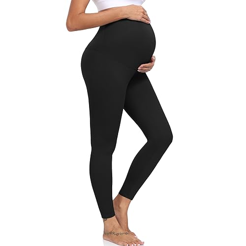 ACTINPUT Umstandsleggings Damen Blickdicht High Waist Schwangerschaft
