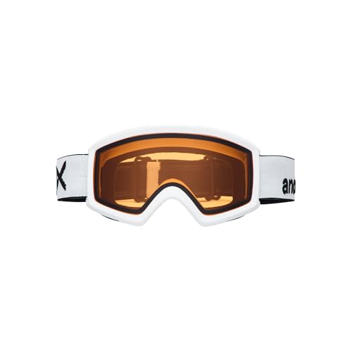 Anon Helix 2.0 Goggles (Non-Mirror) Frame: White, Lens: Amber