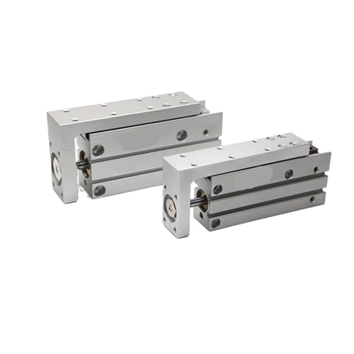 Cylindre de table coulissante HLH10-50S à rail latéral pour guidage pneumatique