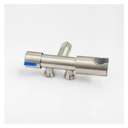 Robinet de toilette double buse de commande acier inoxydable 304 de salle de bains