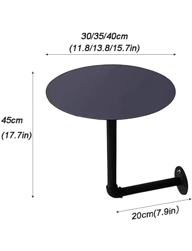 Mesa auxiliar pequeña de acero para bar de desayuno 3