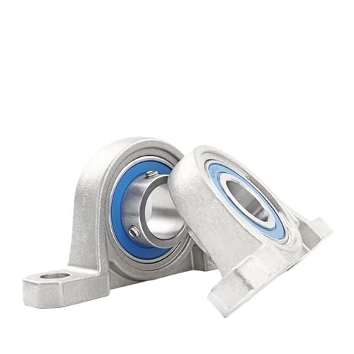 Roulement à semelle résistant SKP003 vertical inox pour axe de 17mm