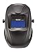Lincoln Electric VIKING 1740 Auto-Darkening Welding Helmet, Matte Black – 4C Lens Tech, 1/1/1/1 Optics, 6.3 sq in View, Shade 9-13, Solar & Battery Powered, Model K3282-3
