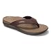 Vionic Unisex Wave Toe Post Sandal, 12 B(M) US Women / 11 D(M) US Men, (Chocolate)