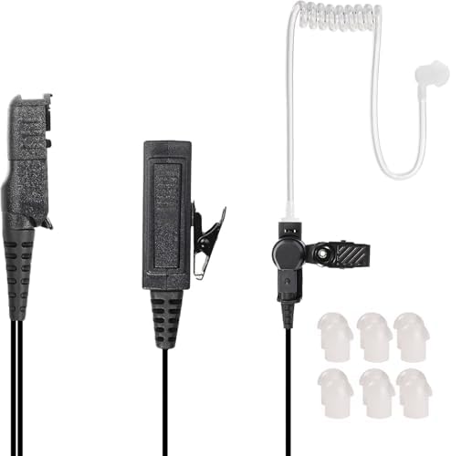 PLMLZEDGDB Kit De Auriculares De Vigilancia Por Radio Bidireccional