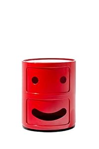 Kartell Componibili Container Rot Badutensilienbehälter