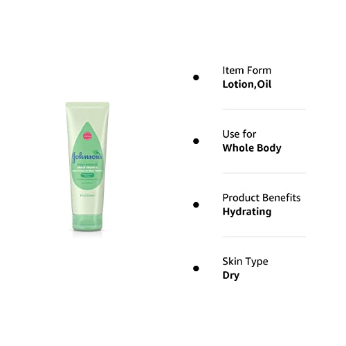 Johnson's, Baby Oil Creamy Aloe & Vitamin E, 8 fl