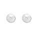 Produktbild Tuscany Silver Damen Sterling Silber Kubik Zirkonia 5mm Rund Disc Stud Ohrringe 8.58.9279