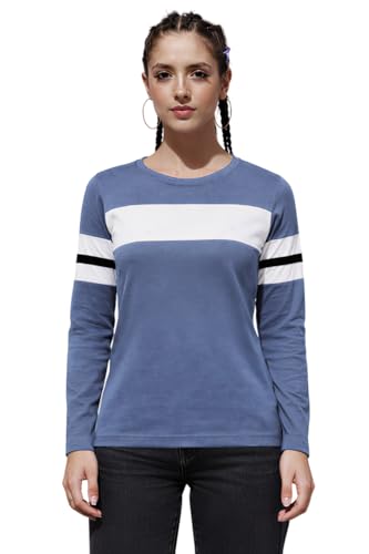 Image of THE DRY STATE Women Cotton Half Sleeve Round Neck Tshirt
