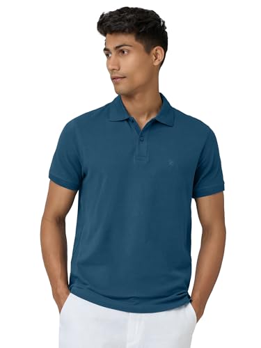 Image of XYXX Men's Nova 100% Combed Cotton Regular Fit Polo T-Shirt