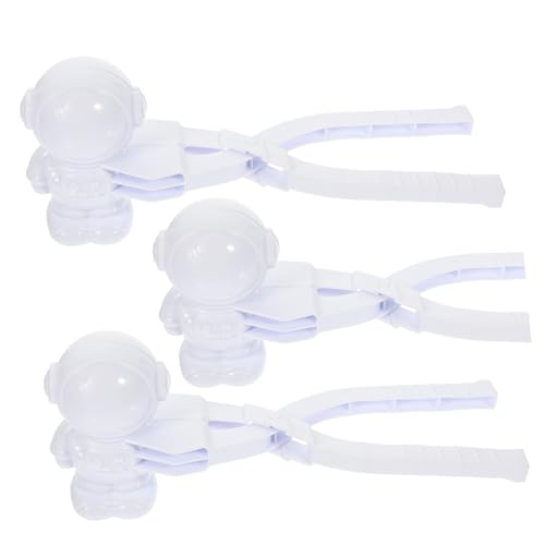 Toddmomy Professional Clip Astronaut Snowman Makers Compact Toys Kids Supply Winter Tool Kit Random Color