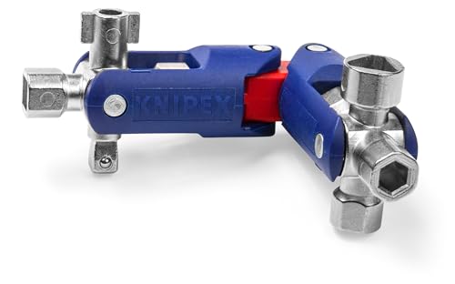 KNIPEX Universalschlüssel JointKey Quadro für gängige Absperrsysteme 63 mm 00 11 06 V04