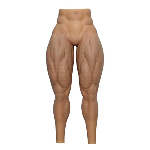 SMITIZEN Silicone Muscle Pants Male Legs Realistic Male Fake Muscle Costume For Cosplay Carnival Pride Parade Halloween