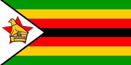 Zimbabwe Flag 5'x3'