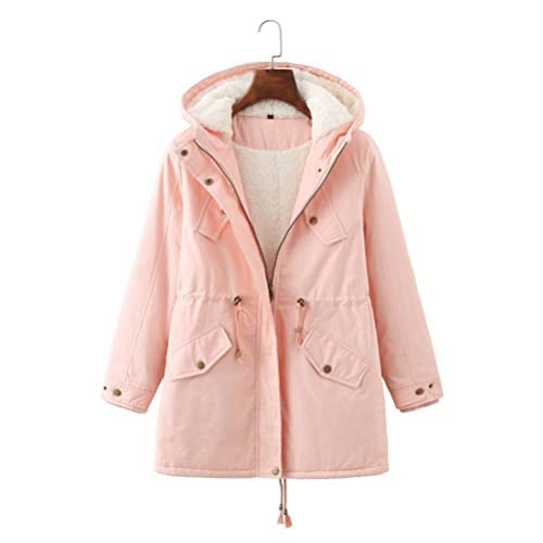 Casaco De Algodão Com Capuz De Lã Para O Outono E Inverno Novo Casaco De Algodão Quente Mulheres Mai